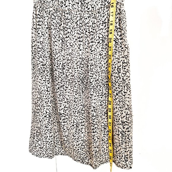 silky dress w/fitted bodice, sweetheart neckline M - Picture 6 of 8